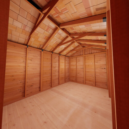 Cabana 128 cedar shed olt 20