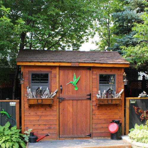 Cabana 96 cedar shed olt 14