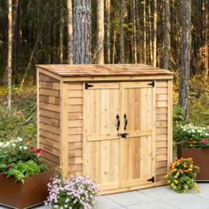 6×3 Western Red Cedar – Garden Chalet – Outdoor Storage Shed