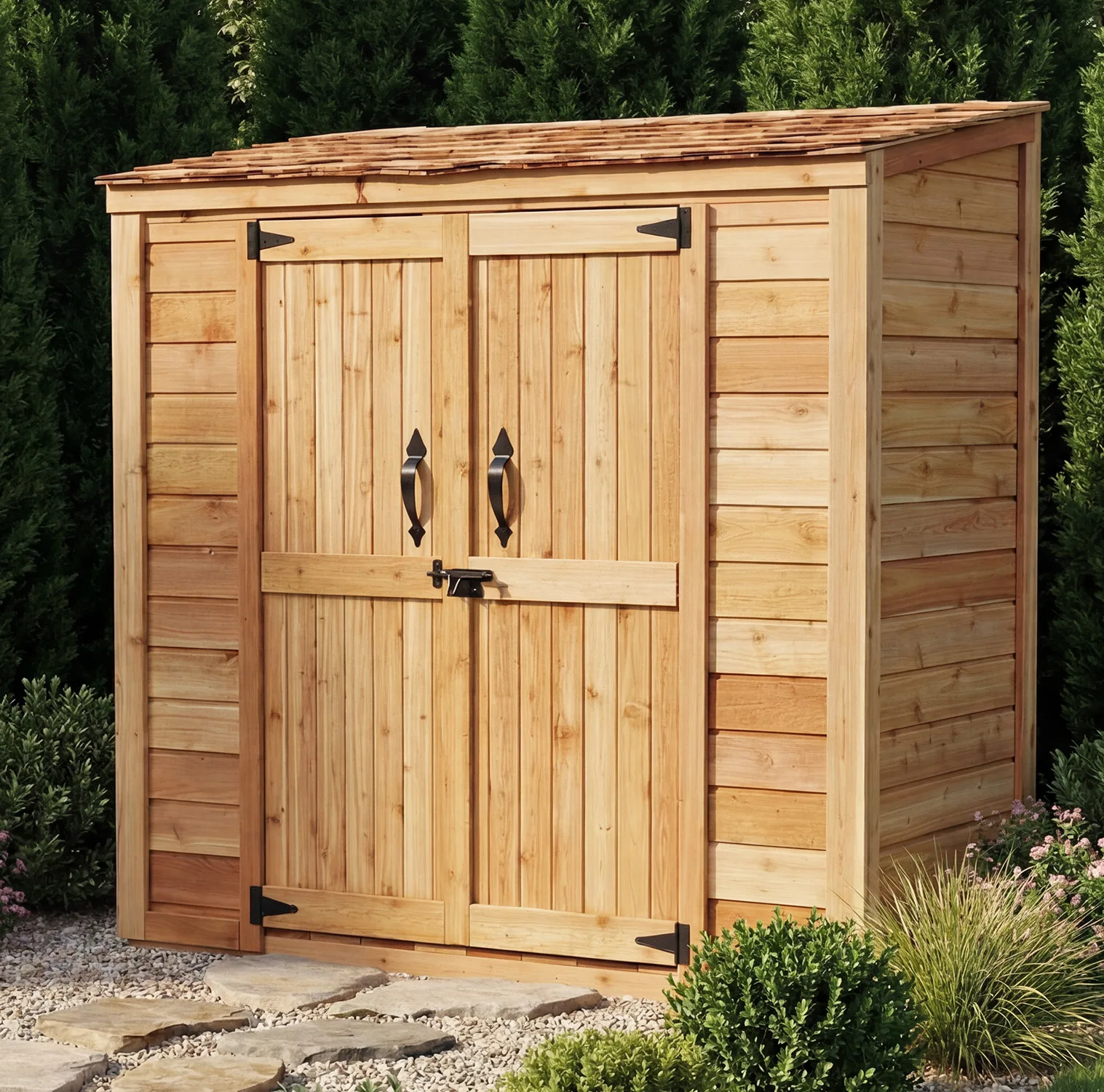 Cedar Garden Shed 6x3 | Outdoor Living Today