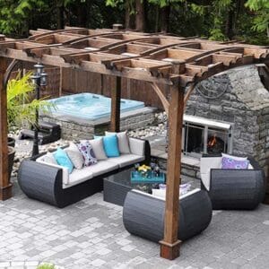 Pergola Kits Breeze Arched 12x10 1