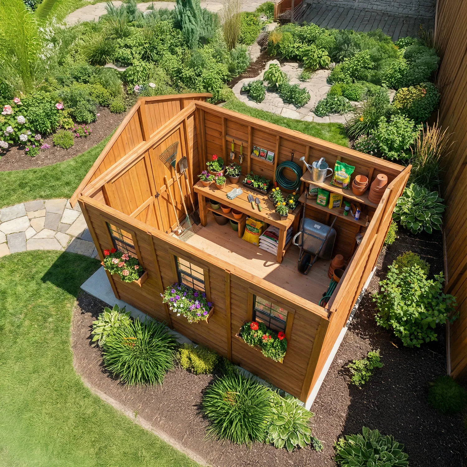 Storage Sheds | Space Master 8 x 12 - Outdoor Living Today