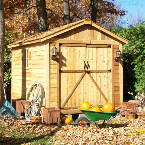 SpaceMaster 812 cedar shed olt 24