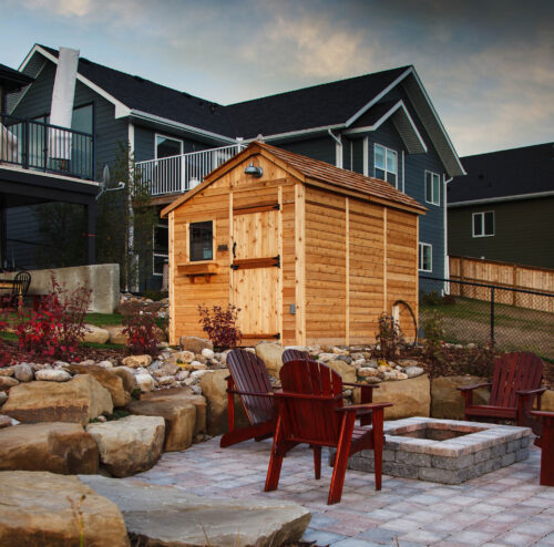 Sunshed Garden Shed 812 cedar shed olt 12