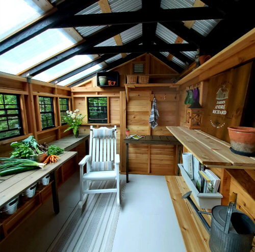 Sunshed Garden Shed 812 cedar shed olt 14