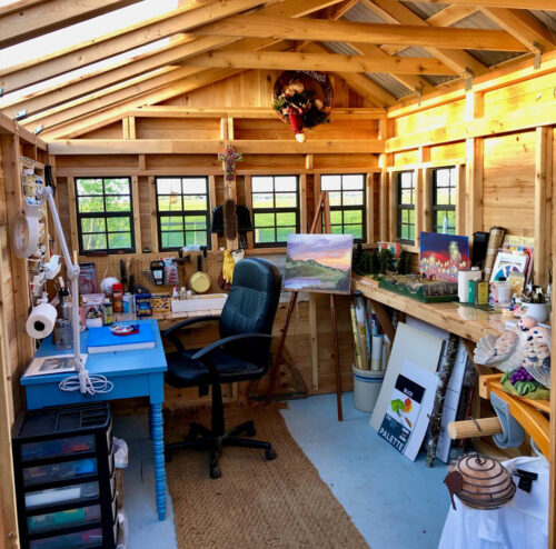 Sunshed Garden Shed 812 cedar shed olt 17