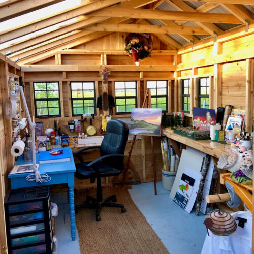 Sunshed Garden Shed 812 cedar shed olt 17