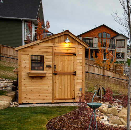 Sunshed Garden Shed 812 cedar shed olt 30
