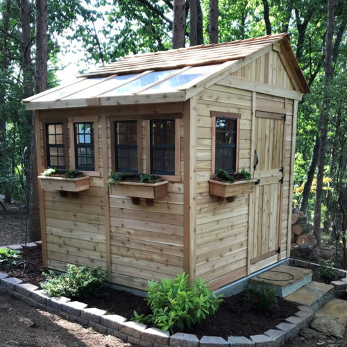 Sunshed Gardenshed 88 Cedar OLT 16