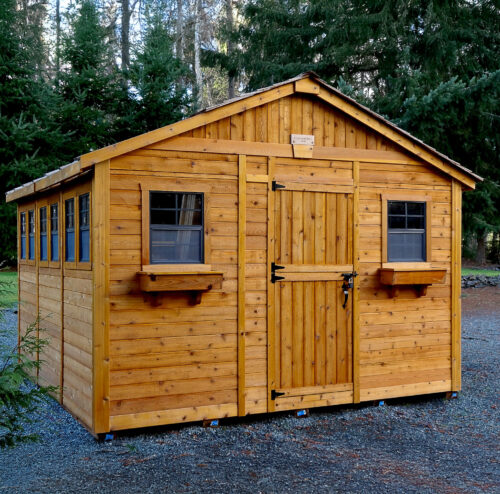 Sunshed1212 cedar shed olt 12