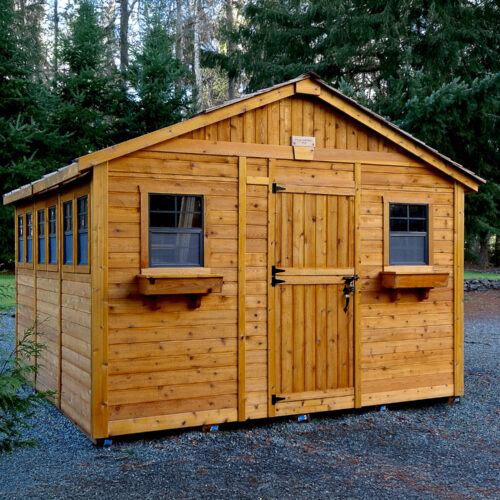 Sunshed1212 cedar shed olt 12