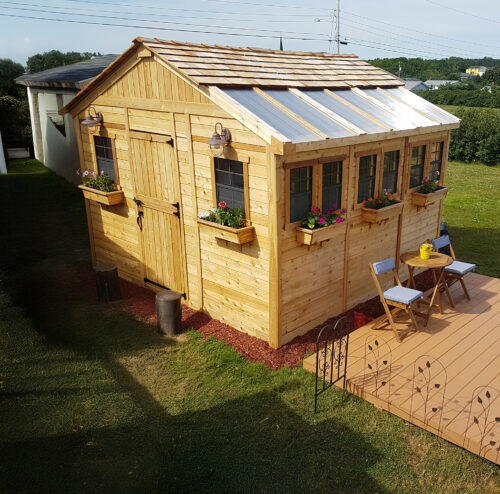 Sunshed1212 cedar shed olt 17