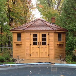 Penthouse Garden Shed | 9x9