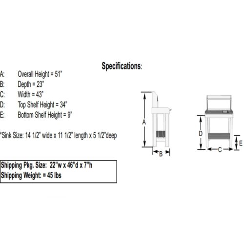 potting bench 42