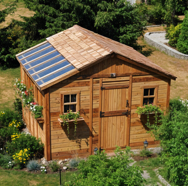 高評価! 12'x12' Shed Garden Sunshed - Today Living Outdoor GardenStructures&GerminationEquipment