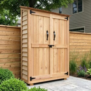 4×2 Western Red Cedar Garden Chalet – Beautiful Crafted Tool Shed