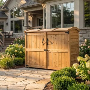 6×3 Western Red Cedar – Oscar Storage Shed – Utility & Bike Storage Kit