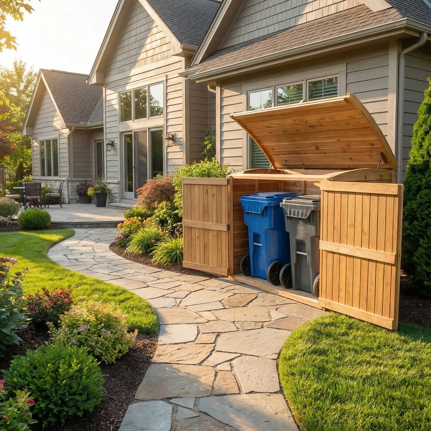 6×3 Western Red Cedar – Oscar Storage Shed