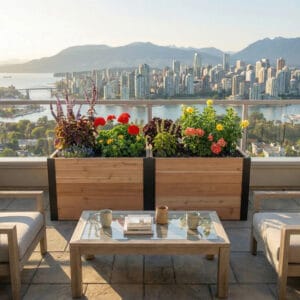 6×3 Urban Cedar Raised Garden Bed | Western Red Cedar