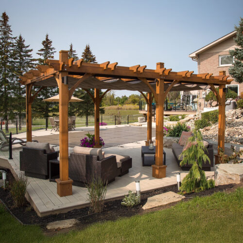 Western Red Cedar Pergola OutdoorLivingToday