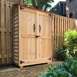 4×2 Western Red Cedar Garden Chalet – Beautiful Crafted Tool Shed
