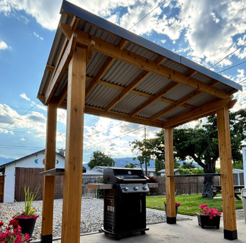 BBQ Shelter Grill Gazebo Western Red Cedar Outdoor Living Today 11