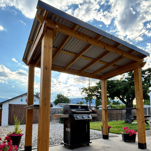 BBQ Shelter Grill Gazebo Western Red Cedar Outdoor Living Today 11