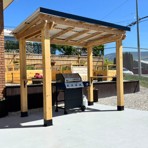 BBQ Shelter Grill Gazebo Western Red Cedar Outdoor Living Today 12
