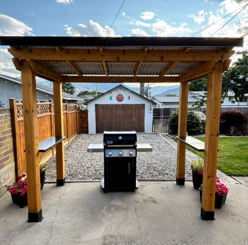 BBQ Shelter Grill Gazebo Western Red Cedar Outdoor Living Today 22