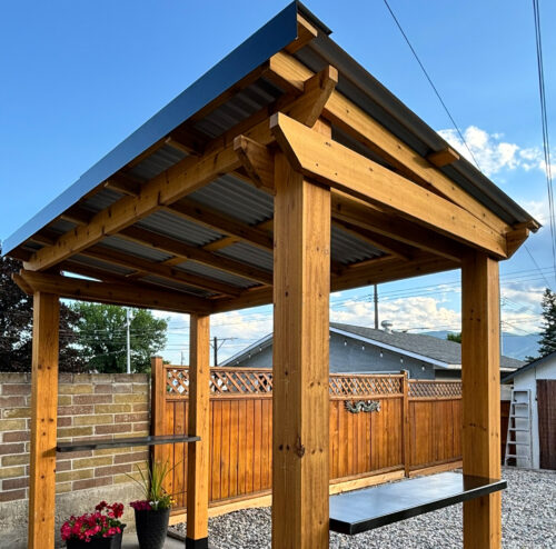 BBQ Shelter Grill Gazebo Western Red Cedar Outdoor Living Today 23