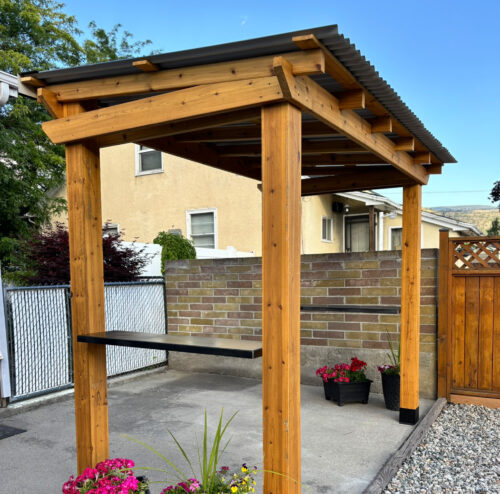 BBQ Shelter Grill Gazebo Western Red Cedar Outdoor Living Today