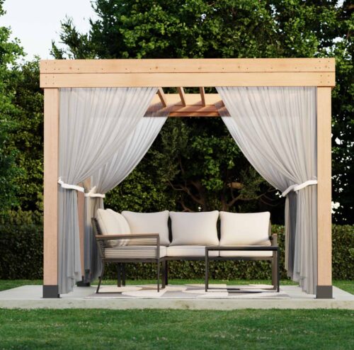 Urban Pergola Western Red Cedar Outdoor Living Today 5