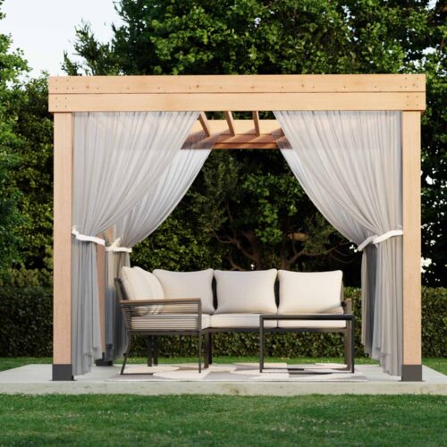 Urban Pergola Western Red Cedar Outdoor Living Today 5