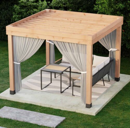 Urban Pergola Western Red Cedar Outdoor Living Today 8