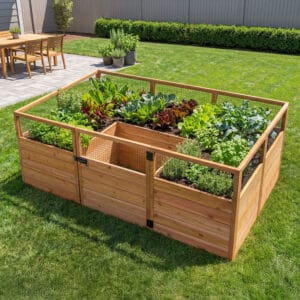 Raised Cedar Garden Bed | 8 ft × 5 ft