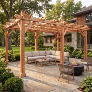 Breeze Western Red Cedar Pergola – Kit